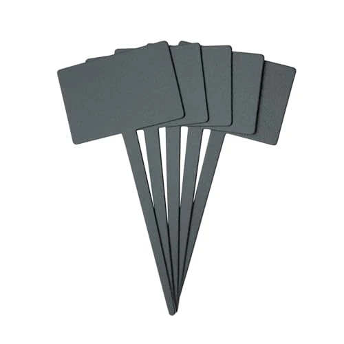 Securit Silhouette Rectangle Chalk Board Tags with Chalk Marker, Set of 5 (TAG-RECTANGLE-5)