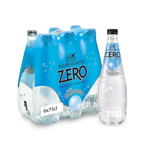 San Benedetto – Gusto gassosa – CONFEZIONE DA 6 BOTTIGLIE DA 750 ml