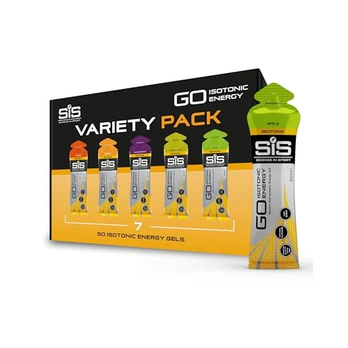 Oferta limitada: Science in Sport GO Gel Energético Isotónico 7 x 60ml Variado, Vegano - Formulación isotónica con 22g de carbohidratos, Buen proveedor de energía, Alternativa óptima a las bebidas isotónicas. de 12.52 EUR a 12.52 EUR (ahorro 19%)
