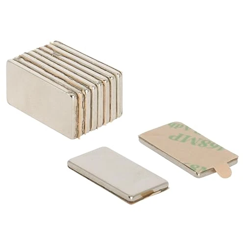 Offerta a tempo: Magnete Neodimio N42 Adesivo Per Arti, Artigianato, Produzione Di Modelli, Fai -Da -Te, Hobby, Ufficio E Casa - 20mm x 10mm x 1,5mm Di Spessore - 2kg - Pacchetto Di 10 - 0.00% da 6.32 € a 6.32 €