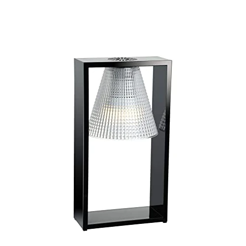Offerta a tempo: Kartell Light-Air Lampada da Tavolo, Versione Sculturata, Nero Cristallo, Sculturata - 15% da 212.00 € a 179.66 €