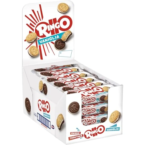 Offerta a tempo: Pavesi - Biscotti Ringo - 24 Pezzi — 38% da 16,00 € a 9,96 €