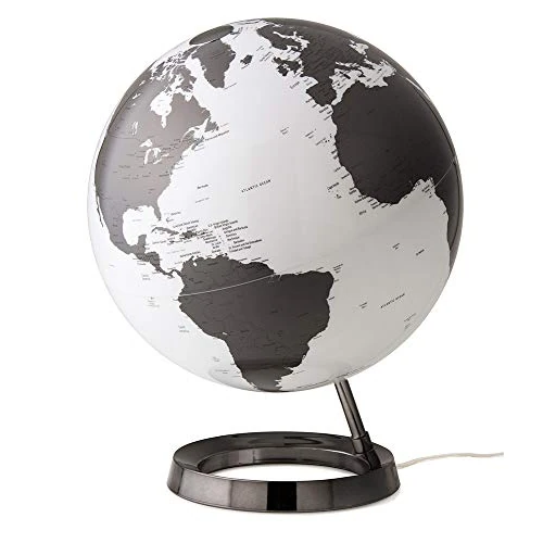 Offre limitée : Tecnodidattica – Mappemonde Light&Colour Metal Charcoal | lumineux, pivotant, avec cartographie Politique actualisée | Luminaire de design | Diamètre 30 cm | Textes en anglais de 91.37 EUR à 91.37 EUR (remise 0%)