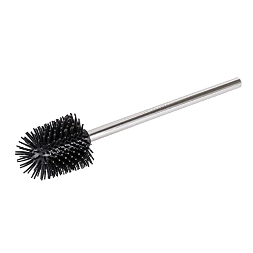 Offerta a tempo: Wenko 21799100 Cepillo reserva silicona con Mango de Acero inoxidable, Brillante/Negro - 25% da 7.99 € a 5.99 €