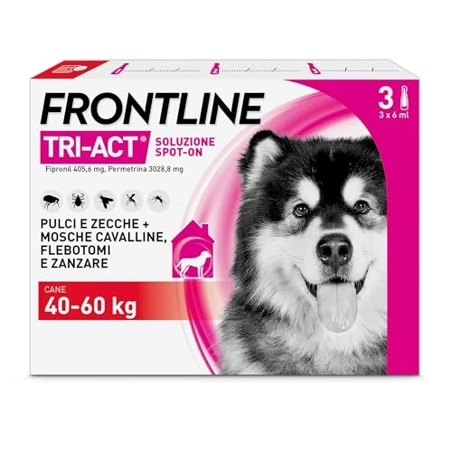 Offerta a tempo: FRONTLINE Triact, 3 Pipette — 40% da 44,80 € a 26,99 €