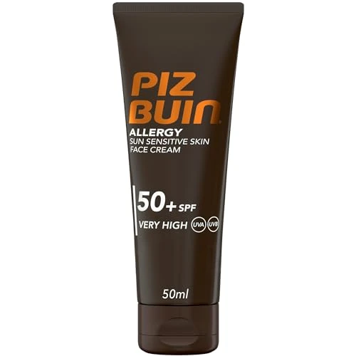 Limited-time offer: Allergy by Piz Buin Face Cream SPF50+ 50ml from $23.99 to $23.99 (save 0.00%)