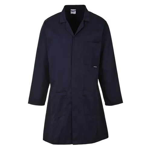 Limited offer: Portwest Workwear 2852 Mens Standard Coat Navy 3 XL from 69.00 EUR to 69.00 EUR (save 0%)