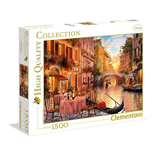 Limited offer: Clementoni 316687 Clementoni-31668 Collection-Venezia-1500 Pieces, Multicolored from 14.68 EUR to 14.68 EUR (save 0%)
