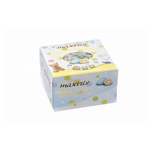 Offerta a tempo: Confetti Maxtris Dolce Arrivo Celeste, Cioccolato, 500gr - 0.00% da 13.70 € a 13.70 €