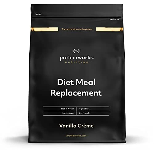 Limited offer: Protein Works | Diet Meal Replacement, Vanilla Crème, Complete Meal Replacement Shake, Diet Nutrition, Supports Weight Loss, 23 Vitamins & Minerals, 14 Meals, 1kg from 29.49 EUR to 19.30 EUR (save 35%)