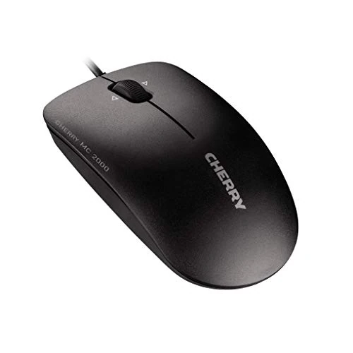 Limited offer: Cherry MC 2000 - Optical Mouse - Corded - Tilt-Wheel Technology - Symmetrical Design – Black from 15.00 EUR to 7.59 EUR (save 49%)