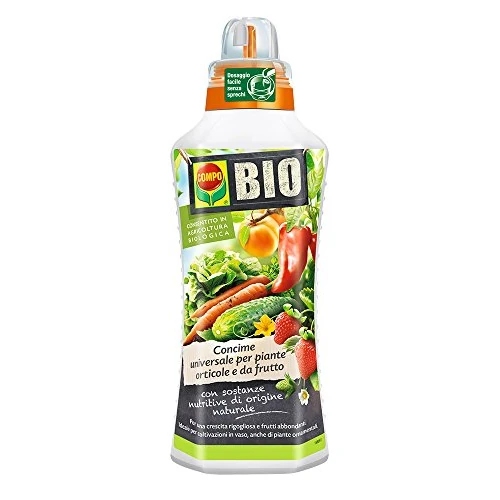 Compo Universal Organic Fertilizer for Plants Vegetables Fruit and CONF. From 1 Lt