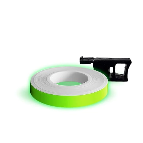 Limited offer: Quattroerre 10290 Wheel Stripes, Neon Green, 7 mm x 6 mt from 12.90 EUR to 12.90 EUR (save 0%)
