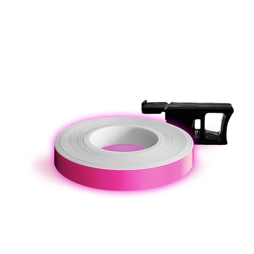 Offerta a tempo: Wheel Stripes Strisce Fluorescenti per Cerchi Moto con Applicatore, Fuxia, 7 mm x 6 mt - 0.00% da 13.67 € a 13.67 €