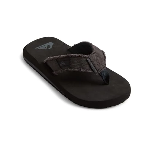 Zeitlich begrenztes Angebot: Quiksilver Jungen Monkey Abyss Badeschuhe, Schwarz (Black/Black/Brown Xkkc), 30 EU von 19.99 € auf 14.12 € (29% Rabatt)