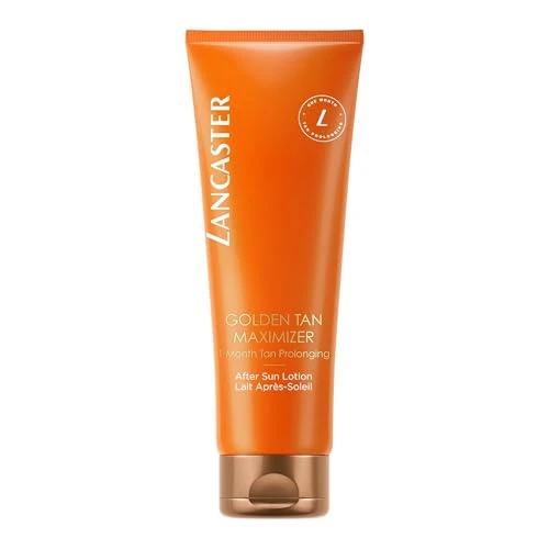 Lancaster Golden Tan Maximizer After Sun Lotion 250ml, One Month Tan Prolonging, Natural Tan Accelerator, Soothes and Calms Sun-Exposed Skin, Softens Skin with Velvety Finish