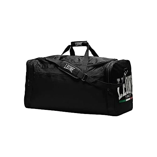 LEONE 1947, Sports Bag, Unisex Adult, Black, Taglia Unica, AC909