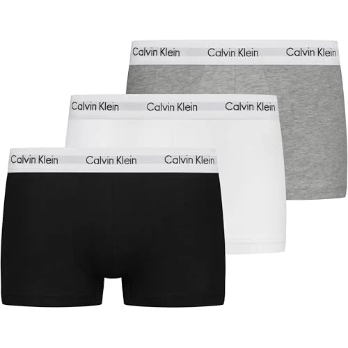 Calvin Klein Men's Boxers, Low Rise Waist, Multi-coloured, M