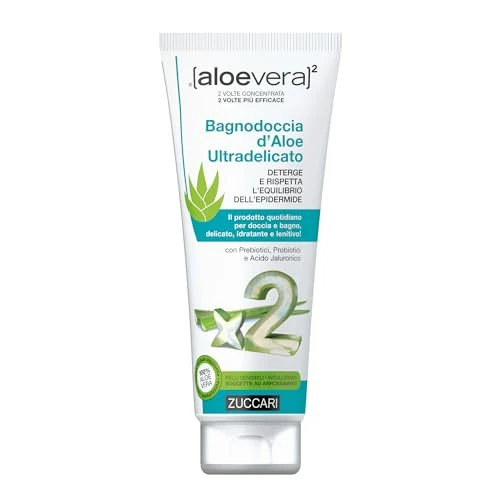 ZUCCARI Gel Douche Ultra-délicat à l'aloe Tube 250ml