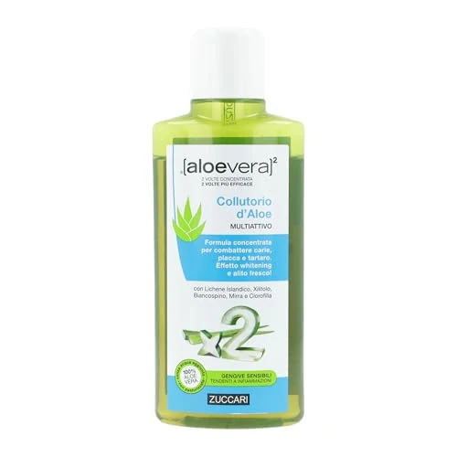 Limited-time offer: ZUCCARI Aloe Mouthwash - 250ml bottle from 9.27 GBP to 9.27 GBP (save 0%)