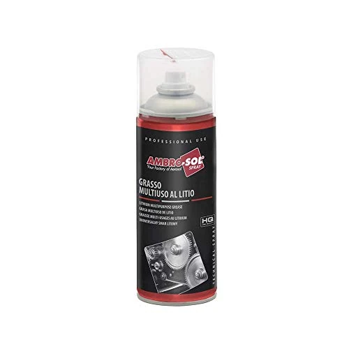 Oferta limitowana: Ambro-Sol - G013 Uniwersalny Smar Litowy - HQ, Puszka z Aerozolem z Blachy Ocynowanej, w 100% Nadaje się do Recyklingu 400 ml. z 31.07 zł na 31.07 zł (oszczędź 0.00%)