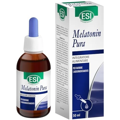 Offerta a tempo: ESI - Melatonin Pura, Integratore Alimentare di Melatonina in Gocce — 30% da 10,90 € a 7,68 €