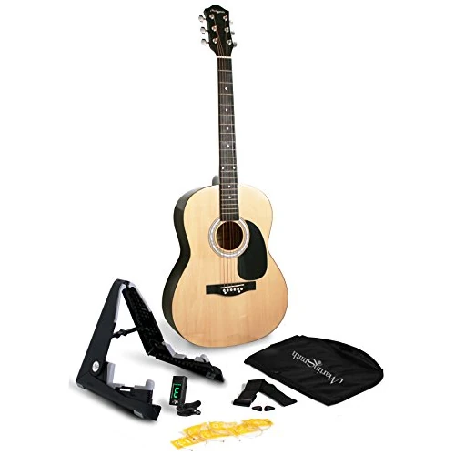 Oferta ograniczona: Martin Smith zestaw gitarowy akustyczny z pełnowymiarową gitarą akustyczną, statywem, tunerem, torbą, paskiem, plettrami i lekcjami z 328.06 EUR na 328.06 EUR (znizka 0%)