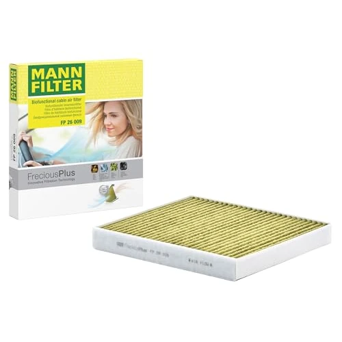 Oferta limitada: MANN-FILTER FP 26 009 Filtro de aire de cabina - FreciousPlus Filtro de Polen Biofuncional - para Automóviles + Vehículos de transporte de 17.16 EUR a 14.14 EUR (ahorro 18%)
