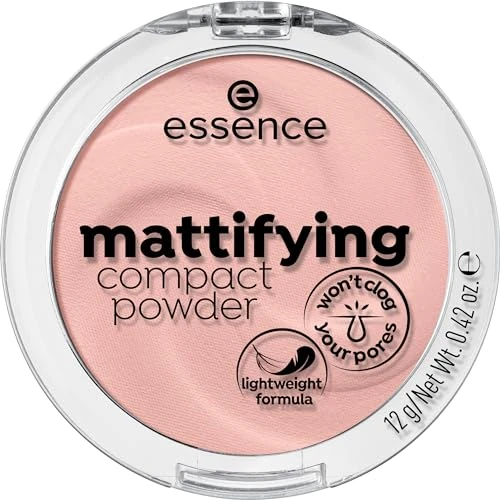 Offerta a tempo: Essence - Polvos compactos matificantes - 10 Light Beige - 64% da 3.59 € a 1.29 €