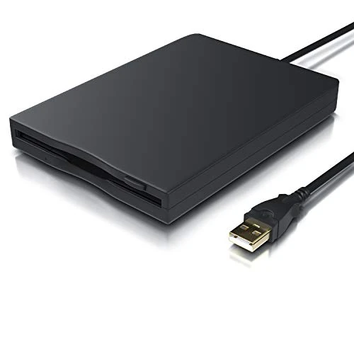 Offerta a tempo: CSL - Lettore Floppy Esterno USB FDD 1,44MB 3,5 Pollice - PC e Mac - Slimline Floppy Disk Drive Esterna - Portatile - Plug e Play - Nero - Compatibile con Windows 10 - 0.00% da 29.85 € a 29.85 €