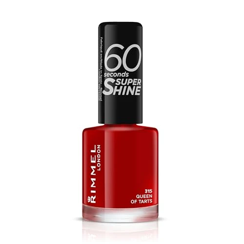 Rimmel London 60 Seconds Super Shine Esmalte de Uñas, Queen Of Tarts 315