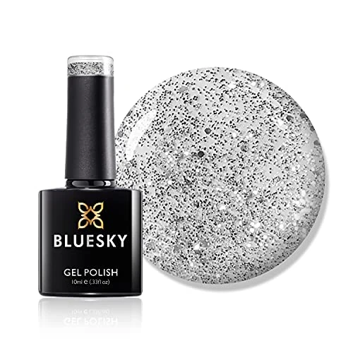 Bluesky 80573 UV/LED Curing Gel Vernis à Ongles Iced Vapour 10 ml