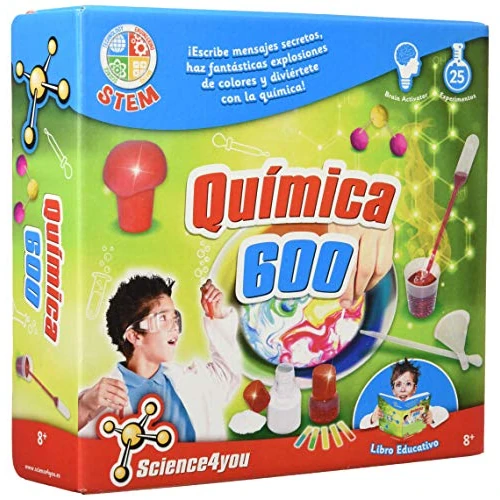 Limited-time offer: Science4you Chemistry 600 Spanish Version Sin talla from 7.42 £ to 7.42 £ (save 0.00%)