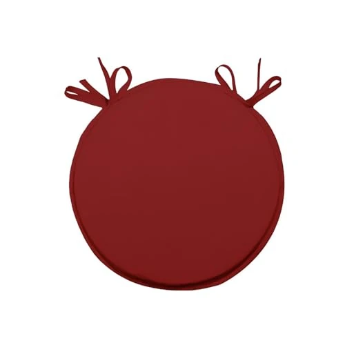 Oferta limitada: Soleil d'ocre Cojin de Silla Bistró Top Alix, 40 cm, Rojo de 9.95 EUR a 8.49 EUR (ahorro 15%)