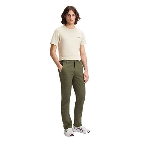 Begrenztes Angebot: Dockers Herren Alpha Original Khaki Slim Hose von 80.50 EUR auf 49.91 EUR (Rabatt 38%)