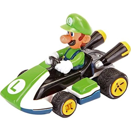 Offerta a tempo: Pull & SPEED - Nintendo Mario Kart 8, Scatola 3 Veicoli: Mario, Luigi e Yoshi (Stadlbauer 15.813.010) - 44% da 24.99 € a 13.90 €