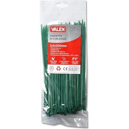 Tijdelijke aanbieding: Valex groene kabelbinders van 6.05 € naar 6.05 € (0.00% korting)
