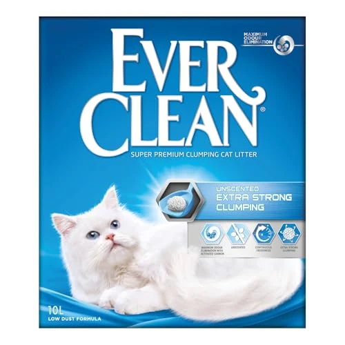 Tijdelijke aanbieding: Ever Clean Extra sterk klonterend kattenbakvulling, 10 liter, geurvrij van 30.99 € naar 30.99 € (0.00% korting)