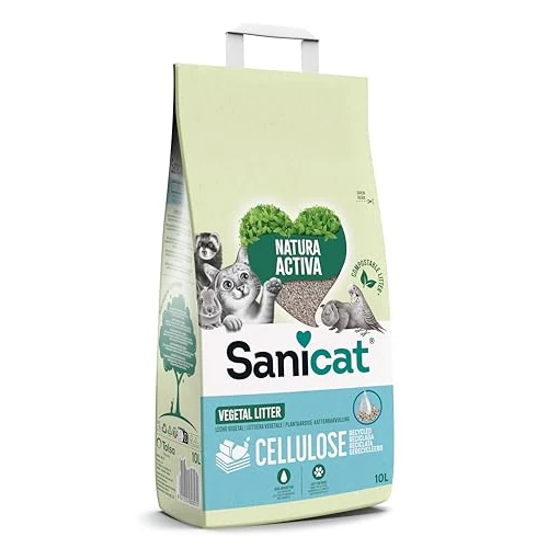 Oferta limitada: Sanicat - Lecho absorbente multipet Natura Activa de Cellulosa reciclada. Absorción superior y control de olores, es de origen natural, biodegradable y compostable, 10L de capacidad de 8.99 € a 7.99 € (ahorro 11%)