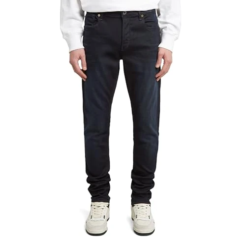 Offerta a tempo: G-STAR 3301 Slim Jeans, Jeans Uomo, Blu (Dk Aged 51001-5245-89), 40W / 38L - 60% da 129.95 € a 51.92 €