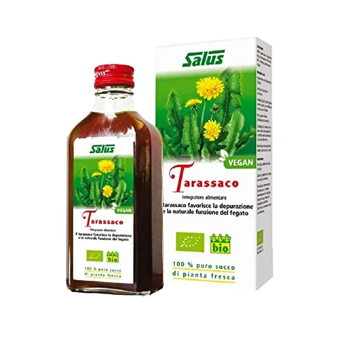 Salus Puro Succo di Tarassaco Fresco - Integratore Alimentare per favorire la naturale funzione digestiva ed epatica - 200ml