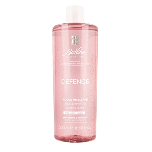 Offerta a tempo: Bionike Defence - Acqua Micellare Detergente Viso per Pelli Sensibili e Intolleranti, Azione Delicata, Rimuove il Trucco e Protegge la Pelle, Dona Freschezza Immediata, 500 ml - 0.00% da 11.41 € a 11.41 €