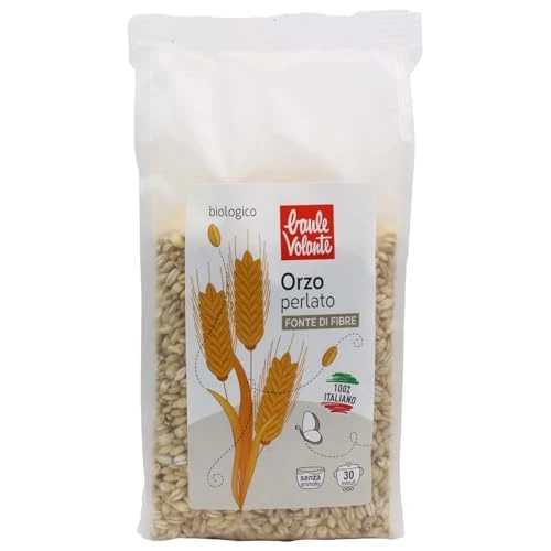 Offerta a tempo: Baule volante Orzo perlato biologico - Ricco di fibre e minerali - Ideale per zuppe, insalate e pasti sani - 55% da 5.77 € a 2.60 €