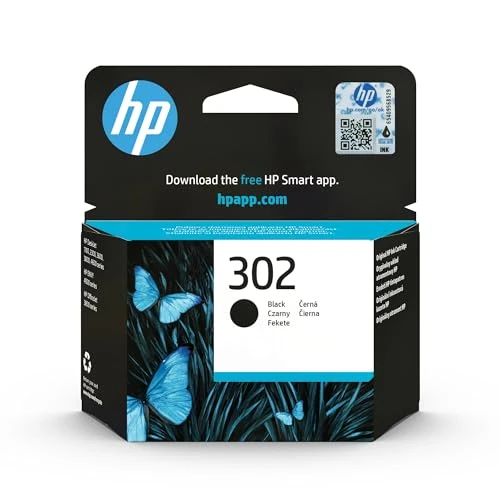 Limited-time offer: HP F6U66AE 302 Original Ink Cartridge, Black, Single Pack from 18.99 GBP to 18.99 GBP (save 0%)