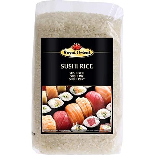 Offerta a tempo: Royal Orient Riso per Sushi - 1 kg Grani Corti - 0.00% da 4.95 € a 4.95 €