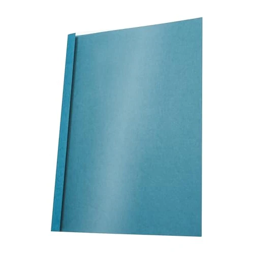 Begrenztes Angebot: Pavo - Thermobindemappe A4-3 mm - Transparent/blau - 25 Stück von 14.53 EUR auf 10.75 EUR (Rabatt 26%)