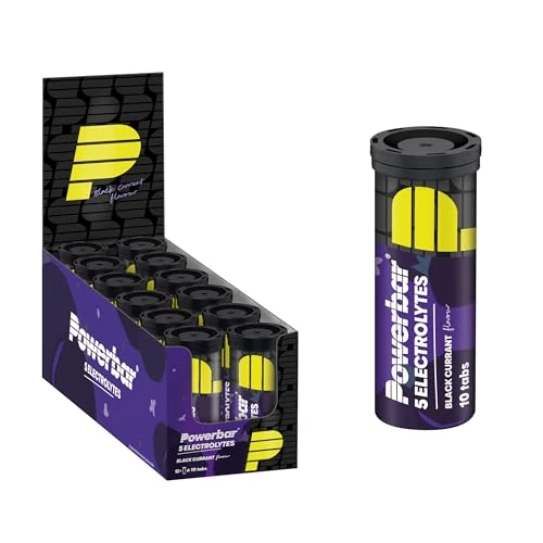 Oferta limitowana: Powerbar - 5 elektrolitów - czarna porzeczka - tabletki musujące z 5 elektrolitami - 10 sztuk (12 sztuk) z 403.19 zł na 403.19 zł (oszczędź 0.00%)