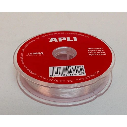 Limited-time offer: APLI 13808 - Nylon Rope Spool - 0.35 mm x 100 m from $11.66 to $11.66 (save 0.00%)