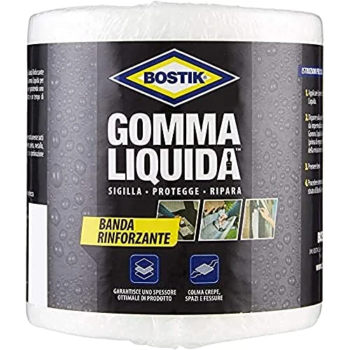 Offerta a tempo: Bostik Gomma Liquida Banda Rinforzante 10cm*10m - 21% da 18.35 € a 14.53 €