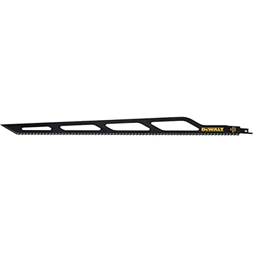 Zeitlich begrenztes Angebot: DEWALT HCS Spezial-Säbelsägenblatt DT2452 (400mm Gesamtlänge, wellengeschliffen, für Faserdämmstoffe, Styropor, Karton, Teppich, Leder und Gummi) 1 Stück von 33.66 € auf 33.66 € (0.00% Rabatt)